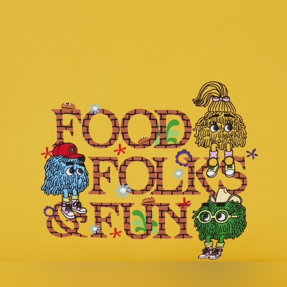 Loungefly McDonald's Vintage Fry Kids Triple Pocket Mini Backpack - Picture 6 of 7